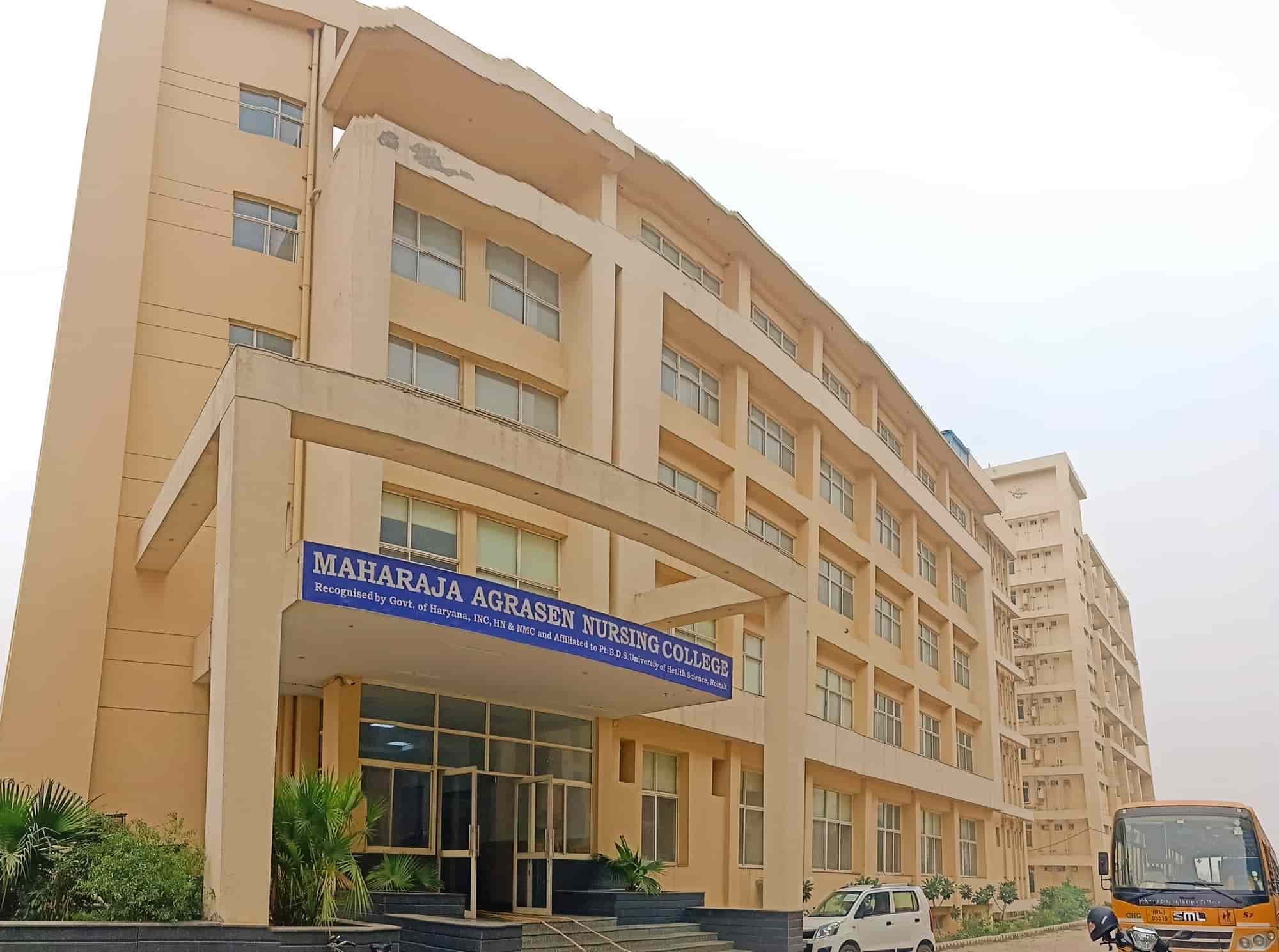 Maharaja Agrasen Nursing College, Nuna Majra / Bahadurgarh, Haryana, India (on Jhajjar‑Road)