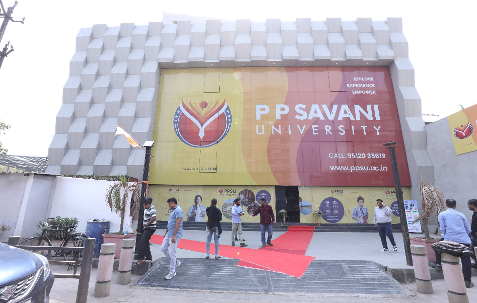 P P Savani University (PPSU) in Surat, Gujarat